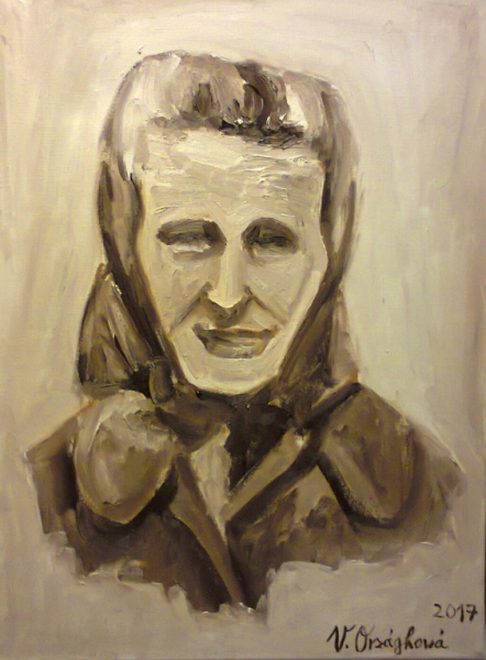 Babička Báštěcká - portrét
